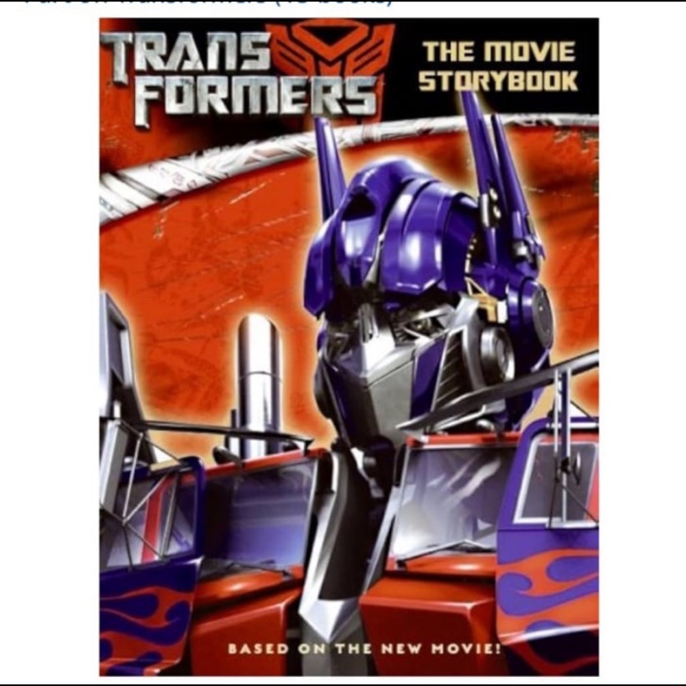 New! Transformers Hardcover “The Movie Storybook” by Kate Egan.